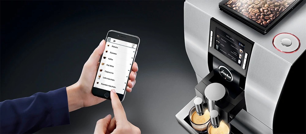 Utlizare intuitiva, Savurati o cafea de pe smartphone, detectarea automata a filtrului